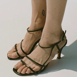 MARYAM NASSIR ZADEH IRENE SANDAL, BLACK